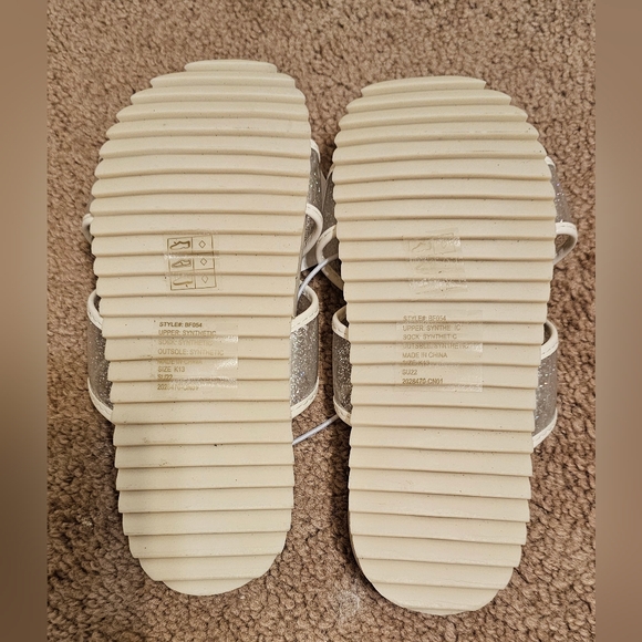 NWT- Crewcuts Girls Sandals- Size 13 & Size 8 - Picture 2 of 7